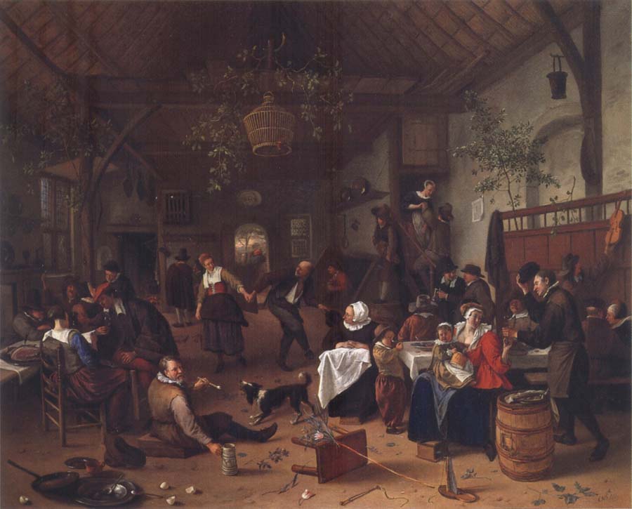 Merry Company in an inn